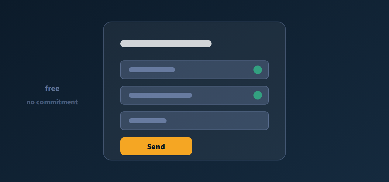 A short, free form that opens the conversation